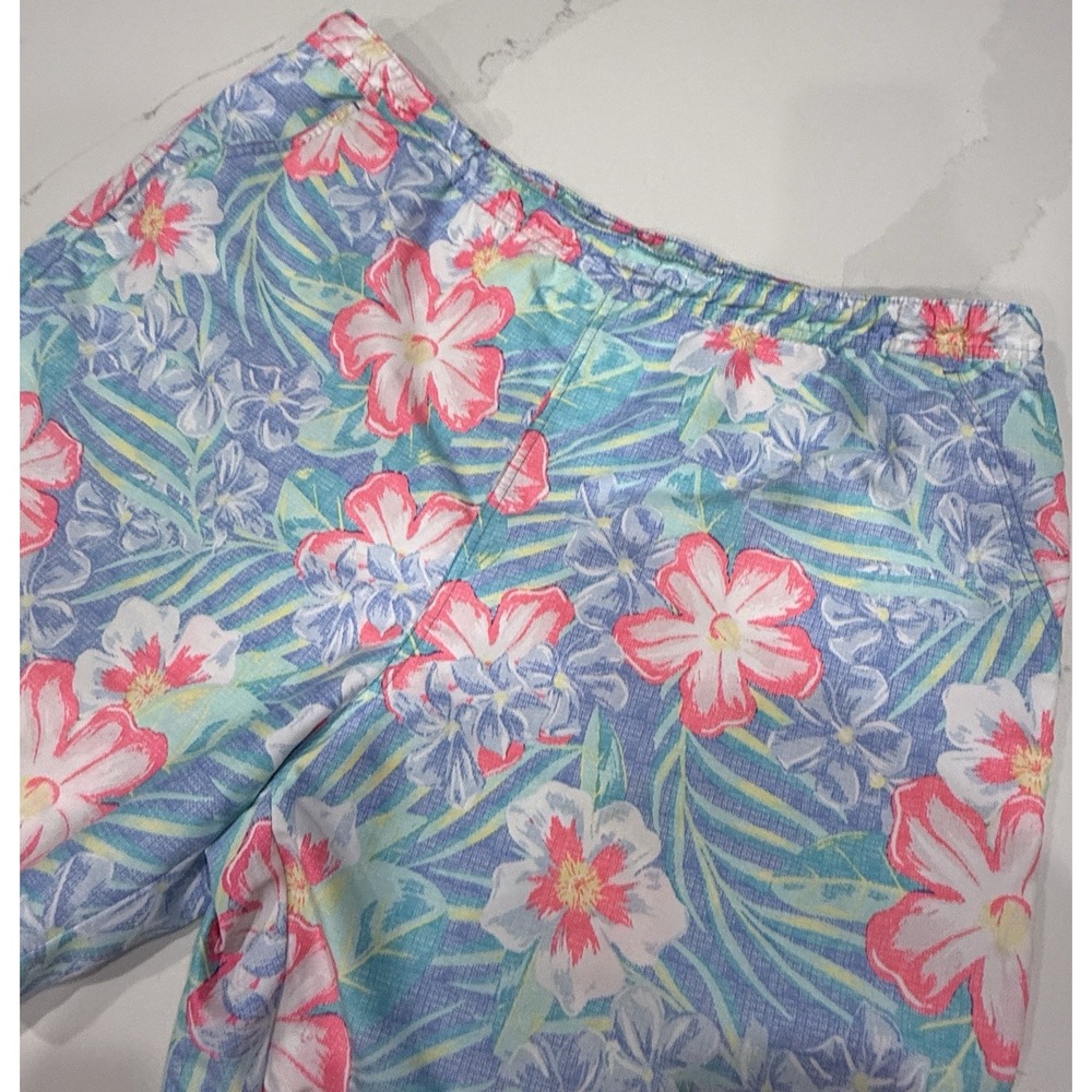 Vineyard Vines Swim Trunks Mens XL Multicolor Tropical Floral Pockets‎ Liner